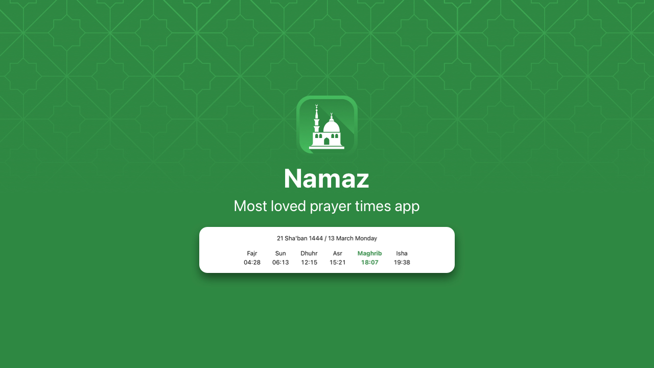 Namaz Prayer Times